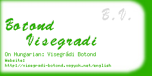 botond visegradi business card